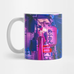 The Neon Alleyway Ghost Mug